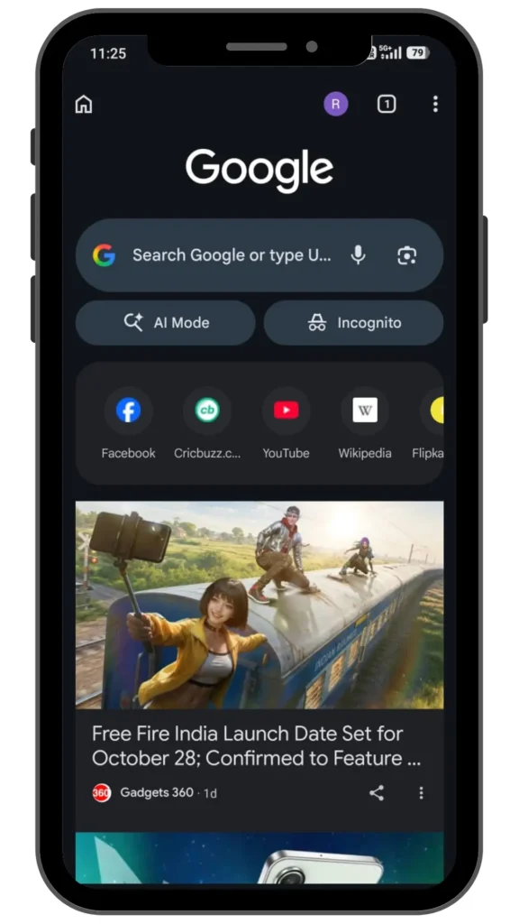 Step 1 - Browser download