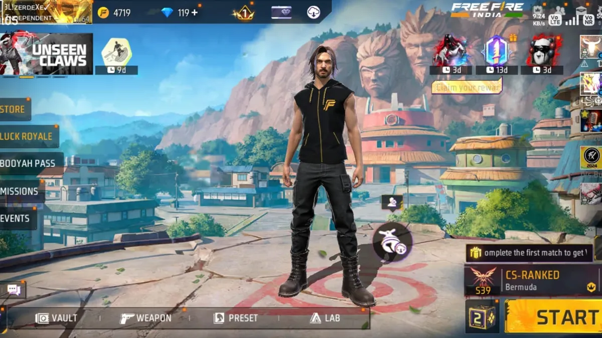 Free Fire India Gameplay Banner